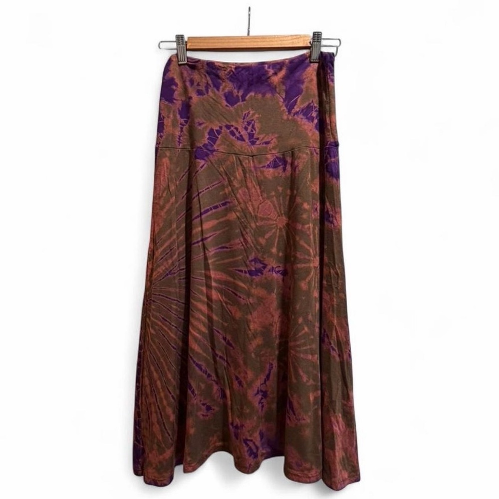Tie-Dye Midi Skirt